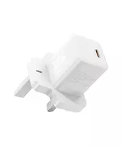 Baseus Charger Wall 30W USB-C UK MINI GaN5 White