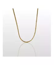 Gourmet 4mm Necklace - Stainless Steel Gold Plated