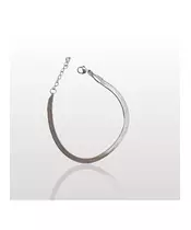 Flat Snake Bracelet 4mm- Stainless Steel