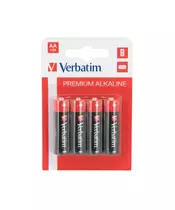 Verbatim Alkaline AA 4pcs Batteries