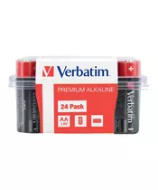 Verbatim Alkaline AA 24pcs Batteries (Box)