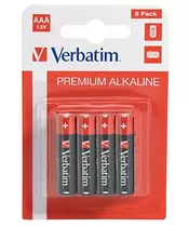Verbatim Alkaline AAA 8pcs Batteries