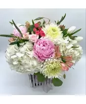 Bouquet Mix With Hydrangeas And Peonies