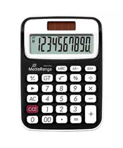 MediaRange Compact calculator with 10-digit LCD, solar and battey-powered
