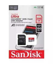 SanDisk 256GB Ultra microSDXC UHS-I A1 150MB/s