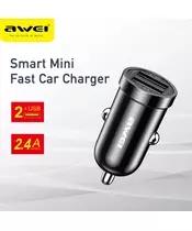 AWEI Car Charger Dual USB 12W 2.4A