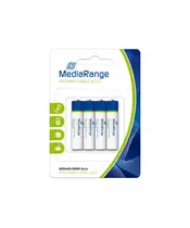 MediaRange Rechargeable NiMH Accus, Micro AAA|HR03|1.2V