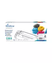 MediaRange Toner cartridge, for printers using HP® CC531A/304A, CE411A/305A and CF381A/312A, remanufactured (with chip), cyan