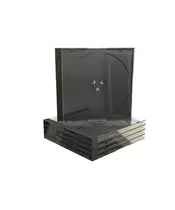 CD Jewelcase for 1 Disc with Black Tray
