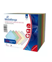MediaRange 20-Pack CD Soft Cases Slim, Color (5x4)