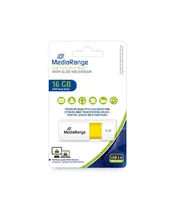 MediaRange USB flash drive, color edition, yellow, 16GB