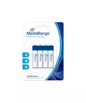 MediaRange Premium Alkaline Battery AAA|LR03 1.5V Pack4