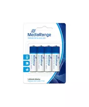 MediaRange Premium Alkaline Battery AA|LR6 1.5V Pack4