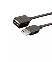 MediaRange USB Extension Cable 5M USB 2.0, Black