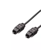 MediaRange Toslink digital audio connection cable, Toslink plug (ODT)/Toslink plug (ODT), 1.5m