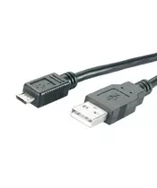 MediaRange USB Cable for Smartphones (USB to Micro USB) 1.2m, Black
