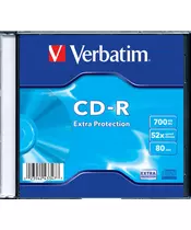 VERBATIM CD-R Extra Protection SLIM SINGLE BOX