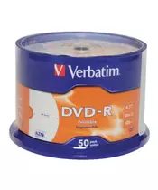 VERBATIM DVD-R Wide Inkjet Printable