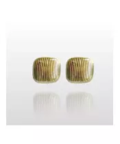 Stripes Earrings - High quality Stainless Steel & Gold Plated - Gold