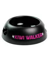 Kiwi Walker Black Bowl with Pink Medium
