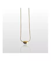 Bean Shape Necklace - High Quality Stainless Steel Gold Plated