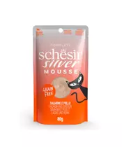 SR Cat Silver Salmon & Chicken-Mousse Pouch 80gr