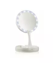 Πτυσσόμενος Διπλός Μεγεθυντικός Καθρέπτης με Φωτισμό LED Cenocco CC-9050