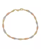 14K MULTICOLOR GOLD BRACELET