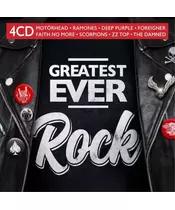 VARIOUS ARTISTS - GREATEST EVER ROCK (4CD)