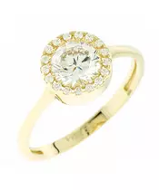 14K GOLD PROMISE RING