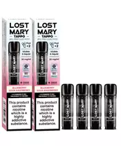 Πακέτο 4 x Lost Mary Tappo Ανταλλακτικά Prefilled Pods με Γεύση Blueberry Sour Raspberry 2ml &#8211; 20mg Νικοτίνης