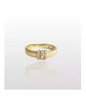 Stripes Ring - High quality Silver 925 & Gold Plated