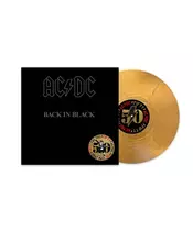 AC/DC - BACK IN BLACK (50TH ANNIVERSARY SPECIAL EDITION (LP GOLD VINYL)
