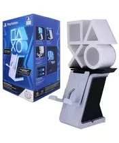 EXG IKONS BY CABLE GUYS: PLAYSTATION IKON - LIGHT UP PHONE & CONTROLLER CHARGING STAND