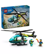 LEGO CITY: EMERGENCY RESCUE HELICOPTER BUILDING KIT (60405)