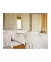 Blanc Des Vosges: Hesperide Nacre Jacquard Sateen Bedding Set