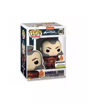 FUNKO POP! ANIMATION: AVATAR THE LAST AIRBENDER - ADMIRAL ZHAO (with fireball) (glows in the dark) #1001 VINYL FIGURE