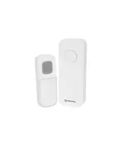 Mercury Wireless W/Proof Doorbell with Portable Chime 350.295UK