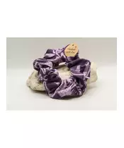 Purple thin Handmade Scrunchie