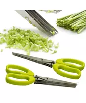 Multi-functional Stainless Steel Kitchen Knives Multi-Layers Scissors
