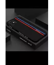 Black liquid silicone iPhone 13 case