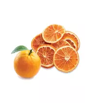 Orange Peels Crystalized