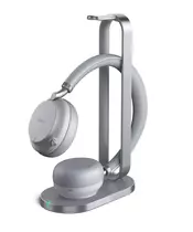 Yealink BH72 Dual Bluetooth Headset w/ Charging Stand Grey Teams