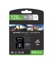 PNY Pro Elite 128GB Micro SD Card With Adapter
