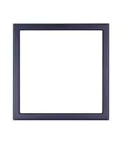 HDL Panel Frame Tile Series 1 Gang  Ash Gray MP1-EC/TILE.48