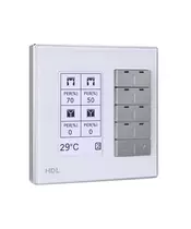HDL Smart Panel Modern Series DLP  White M/DLP04.1-A2-48