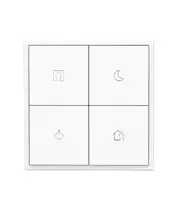HDL Tile Series 4 Button Smart Panel Ivory White HDL-M/PT4RA.1