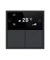 HDL Panel Tile Series OLED Thermostat Ash Gray HDL-M/PTOL6.1