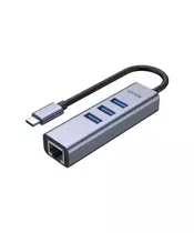 Unitek H1904A USB3.0 Type-C Hub 3x USB & Gb Lan