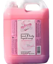 Creamy Hand & Body Liquid Soap | Rose 4L